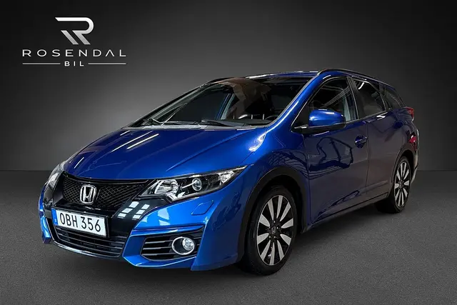 Honda Civic Tourer 1.6 i-DTEC Elegance 2-Ägare Välservad