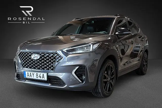 Hyundai Tucson 1.6 T-GDI 4WD DCT N-Line Dragkrok Navi 360 Kamera