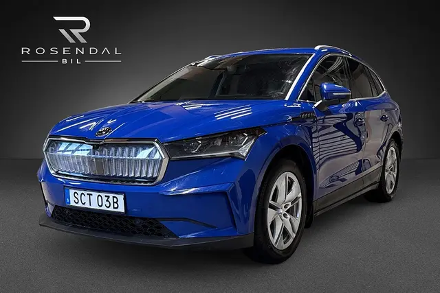 Skoda Enyaq iV 80x iV Dragkrok HUD Sätesvärme Bak 1-Ägare MOMS