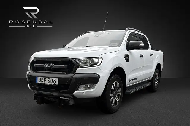 Ford Ranger Dubbelhytt 3.2 TDCi 4x4 Wildtrack MOMS Drag Plogfäste